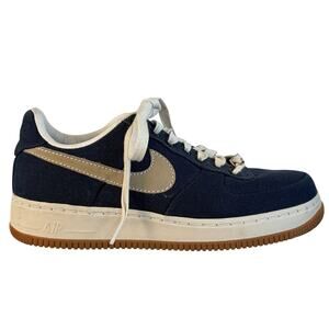 Nike Air Force 1 Supreme "Midnight Navy" Men's Sz 8 (EU 41)
